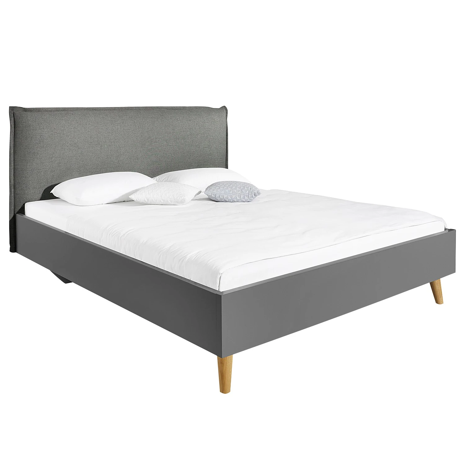 Bett SKØP I - Dunkelgrau / Grau - 180 x 200cm 3 Bett SKØP I - Dunkelgrau / Grau - 180 x 200cm