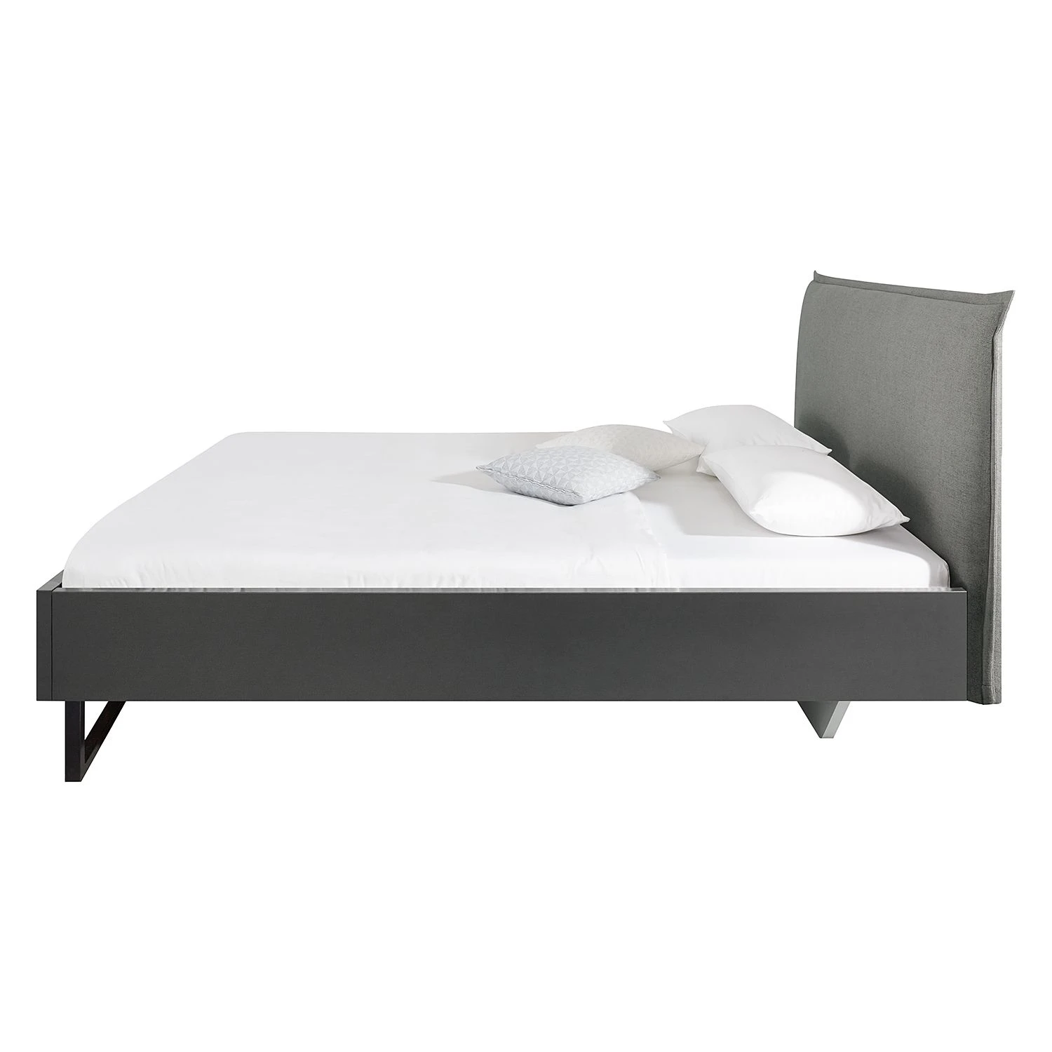 Bett SKØP III - Dunkelgrau / Grau - 180 x 200cm 4 Bett SKØP III - Dunkelgrau / Grau - 180 x 200cm – Bild 2