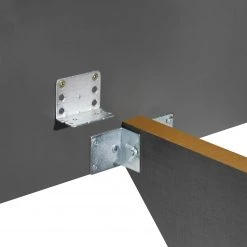 Bett SKØP XI - Dunkelgrau / Grau - 180 x 200cm -Deutschland Betten Verkäufe 2022 1000144366 181116 133416429 GALLERYIMAGES P000000001000144366