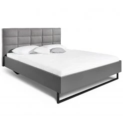 Bett SKØP XI - Dunkelgrau / Grau - 180 x 200cm -Deutschland Betten Verkäufe 2022 1000144366 210810 16174000282 DETAILS P000000001000144366