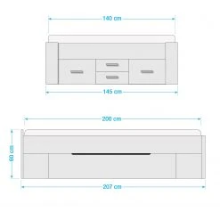 Rauch Orange Bett Scala I - Alpinweiß - 140 x 200cm -Deutschland Betten Verkäufe 2022 1000144996 181212 14075800073 GALLERYIMAGES P000000001000144996 2