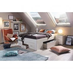 Rauch Orange Bett Scala I - Alpinweiß - 140 x 200cm -Deutschland Betten Verkäufe 2022 1000144996 190201 17204200001 MOOD GALLERYIMAGES P000000001000144996 mood 2