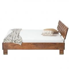 Ars manufacti Massivholzbett Yao - Akazie massiv / Metall - Akazie / Gold -Deutschland Betten Verkäufe 2022 1000145314 190705 11161000004 DETAILS P000000001000145314