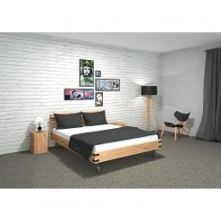 Naturoo Massivholzbett Morogoro I - Wildeiche, geölt - 160 x 200cm -Deutschland Betten Verkäufe 2022 1000153471 190717 06112500023 MOOD DETAILS P000000001000153471 mood