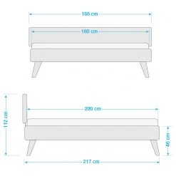 Ars Natura Massivholzbett Kampala - Wildeiche, geölt - 180 x 200cm -Deutschland Betten Verkäufe 2022 1000153483 210707 14033800041 SKETCH DETAILS P000000001000153483 sketch