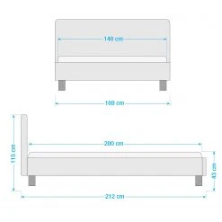 Neue Modular Massivholzbett Lund II - Massivholz Wildeiche, geölt - 140 x 200cm -Deutschland Betten Verkäufe 2022 1000164066 190329 13330300006 GALLERYIMAGES P000000001000164066