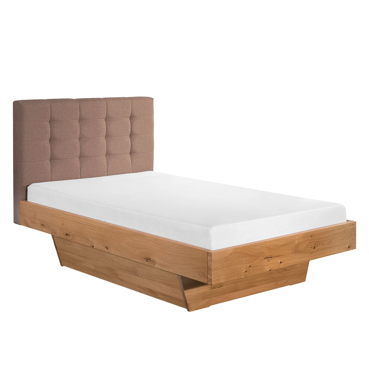 Neue Modular Massivholzbett Lund I - Massivholz Wildeiche, geölt - 140 x 200cm - 1 Bettkasten 6 Neue Modular Massivholzbett Lund I - Massivholz Wildeiche, geölt - 140 x 200cm - 1 Bettkasten – Bild 4