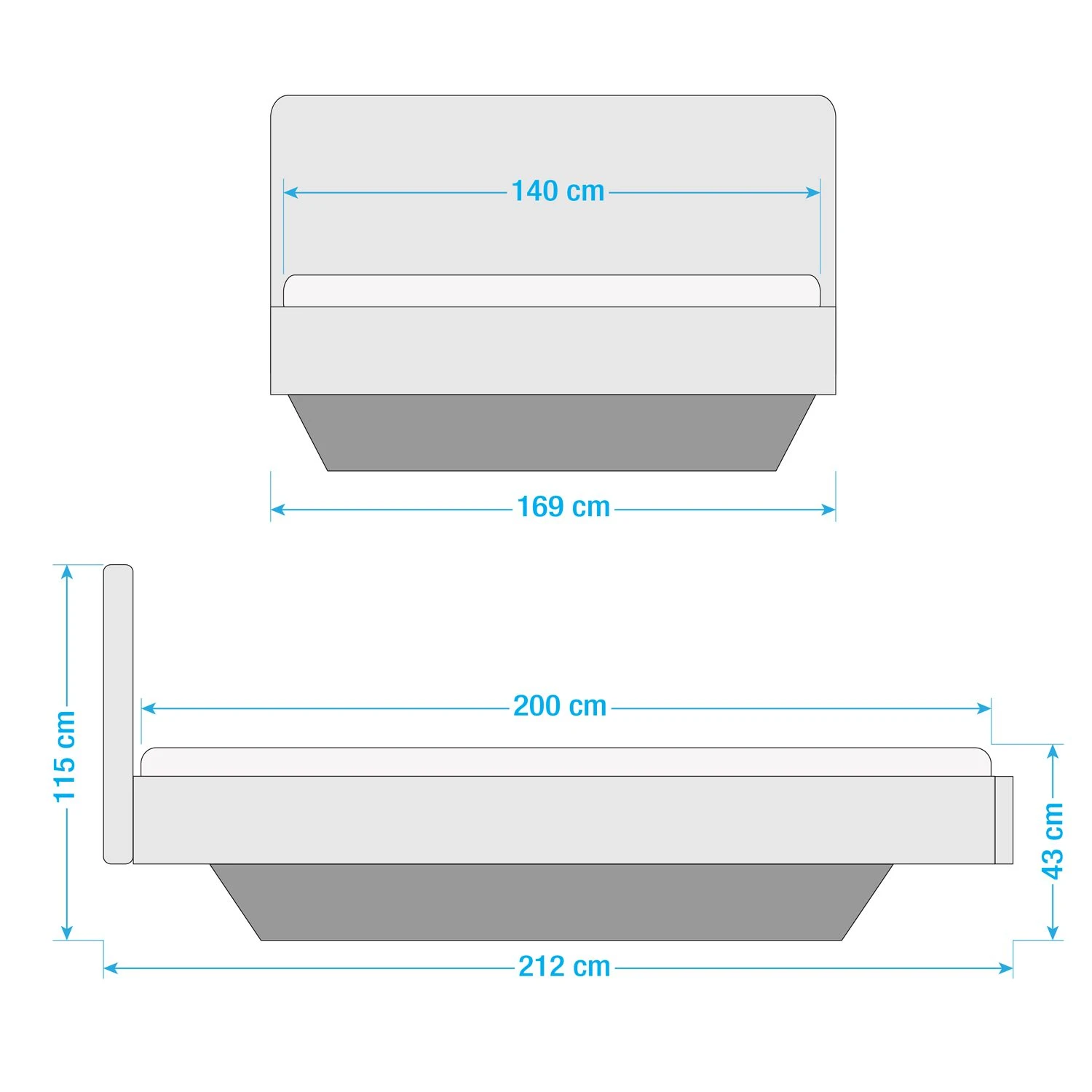 Neue Modular Massivholzbett Lund I - Massivholz Wildeiche, geölt - 140 x 200cm - 1 Bettkasten 11 Neue Modular Massivholzbett Lund I - Massivholz Wildeiche, geölt - 140 x 200cm - 1 Bettkasten – Bild 9