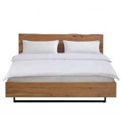 Ars Natura Massivholzbett Vardo - Akazie massiv / Metall - Akazie / Schwarz -Deutschland Betten Verkäufe 2022 1000166806 191030 08503300027 DETAILS P000000001000166806