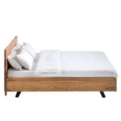 Ars Natura Massivholzbett Vardo - Akazie massiv / Metall - Akazie / Schwarz -Deutschland Betten Verkäufe 2022 1000166806 191030 08503400029 DETAILS P000000001000166806