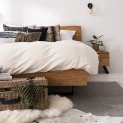 Ars Natura Massivholzbett Vardo - Akazie massiv / Metall - Akazie / Schwarz -Deutschland Betten Verkäufe 2022 1000166806 191113 10462200027 DETAILS P000000001000166806