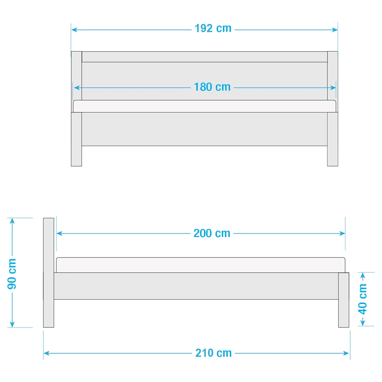 Ars Natura Massivholzbett Ohio - Sheesam massiv 12 Ars Natura Massivholzbett Ohio - Sheesam massiv – Bild 10