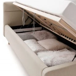 Meise.möbel Polsterbett Lotte - Webstoff - Beige - 180 x 200cm -Deutschland Betten Verkäufe 2022 1000173832 190522 13574300135 GALLERYIMAGES P000000001000173832