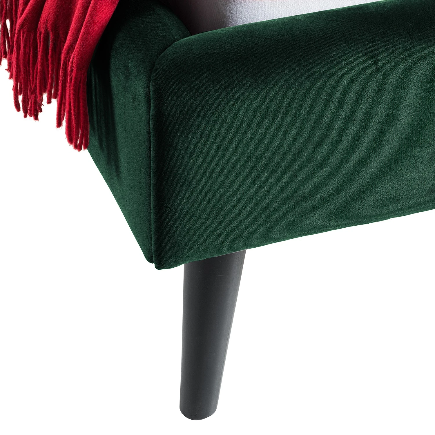 Jack & Alice Polsterbett Limmer - Webstoff in Samtoptik - Teichgrün - 180 x 200cm 9 Jack & Alice Polsterbett Limmer - Webstoff in Samtoptik - Teichgrün - 180 x 200cm – Bild 7