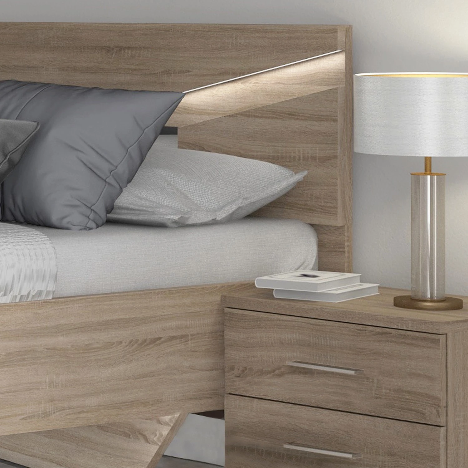 Loftscape Bett Vinstra - Braun 6 Loftscape Bett Vinstra - Braun – Bild 4