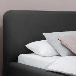 Meise.möbel Polsterbett Mattis - Webstoff / Eiche massiv - Anthrazit - 180 x 200cm 10 Meise.möbel Polsterbett Mattis - Webstoff / Eiche massiv - Anthrazit - 180 x 200cm -Deutschland Betten Verkäufe 2022 1000176622 190819 10185400046 DETAILS P000000001000176622