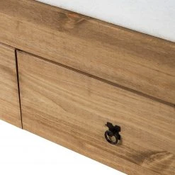 Maison Belfort Massivholzbett Finca Rustica - Kiefer massiv - Kiefer Natur -Deutschland Betten Verkäufe 2022 1000178059 200212 13141900071 DETAILS P000000001000178059