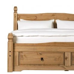 Maison Belfort Massivholzbett Finca Rustica - Kiefer massiv - Kiefer Natur -Deutschland Betten Verkäufe 2022 1000178059 200212 13141900073 DETAILS P000000001000178059