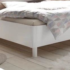 LC Spa Bett Laussonne I - Weiß / Eiche Sonoma Dekor - 160 x 200cm -Deutschland Betten Verkäufe 2022 1000184287 191021 10003600090 DETAILS P000000001000184287