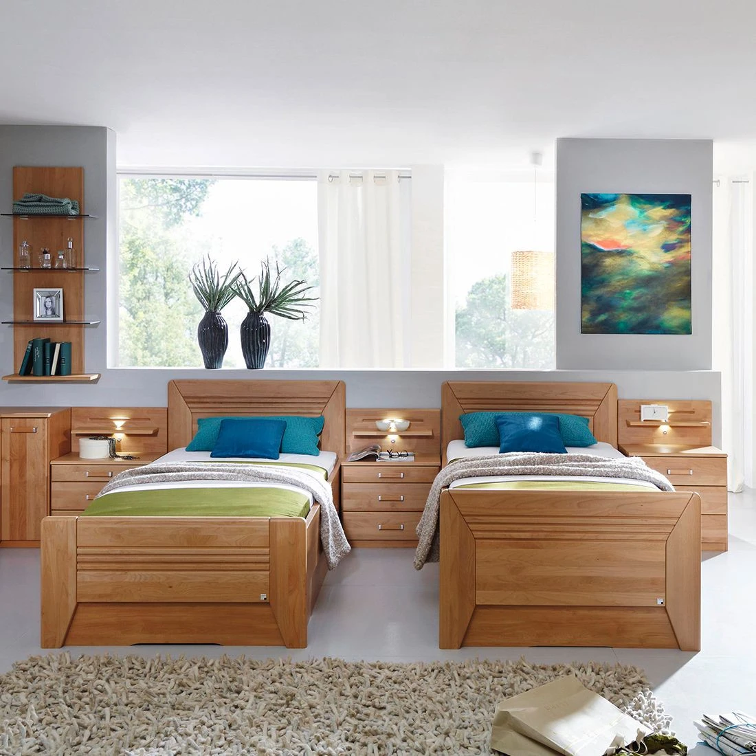 Rauch Orange Teilmassives Komfortbett Valerie III - Erle 6 Rauch Orange Teilmassives Komfortbett Valerie III - Erle – Bild 4