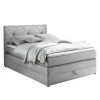 Loftscape Boxspringbett Griggs - Boxspringbett inkl. Topper und Bettkasten, ohne Dekoration Bezug: Webstoff - Silber - 140 x 200cm -Deutschland Betten Verkäufe 2022 1000199683 200110 08294400078 IMAGE P000000001000199683