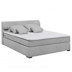 Loftscape Boxspringbett Kapaa - Boxspringbett inkl. Topper und Bettkasten, ohne Dekoration Bezug: Webstoff - Silber - 180 x 200cm 20 Loftscape Boxspringbett Kapaa - Boxspringbett inkl. Topper und Bettkasten, ohne Dekoration Bezug: Webstoff - Silber - 180 x 200cm -Deutschland Betten Verkäufe 2022 1000199698 200218 09555300032 DETAILS P000000001000199698