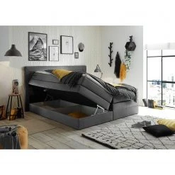 Loftscape Boxspringbett Sunol I - inkl. Bettkasten & Topper - Grau - 160 x 200cm -Deutschland Betten Verkäufe 2022 1000199704 191218 15020500032 MOOD DETAILS P000000001000199704 mood