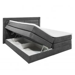 Loftscape Boxspringbett Sunol I - inkl. Bettkasten & Topper - Grau - 160 x 200cm -Deutschland Betten Verkäufe 2022 1000199704 191218 15020500034 DETAILS P000000001000199704