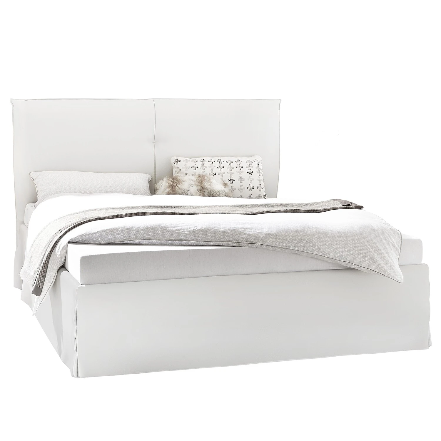 Polsterbett Westwood - Alpinweiß 3 Polsterbett Westwood - Alpinweiß