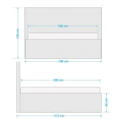 Polsterbett Westwood - Alpinweiß 7 Polsterbett Westwood - Alpinweiß -Deutschland Betten Verkäufe 2022 1000199961 210720 07114400016 SKETCH DETAILS P000000001000199961 sketch