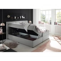 Loftscape Polsterbett Lofou - inkl. Bettkasten - Hellgrau - 180 x 200cm -Deutschland Betten Verkäufe 2022 1000200184 200110 18494600054 MOOD DETAILS P000000001000200184 mood