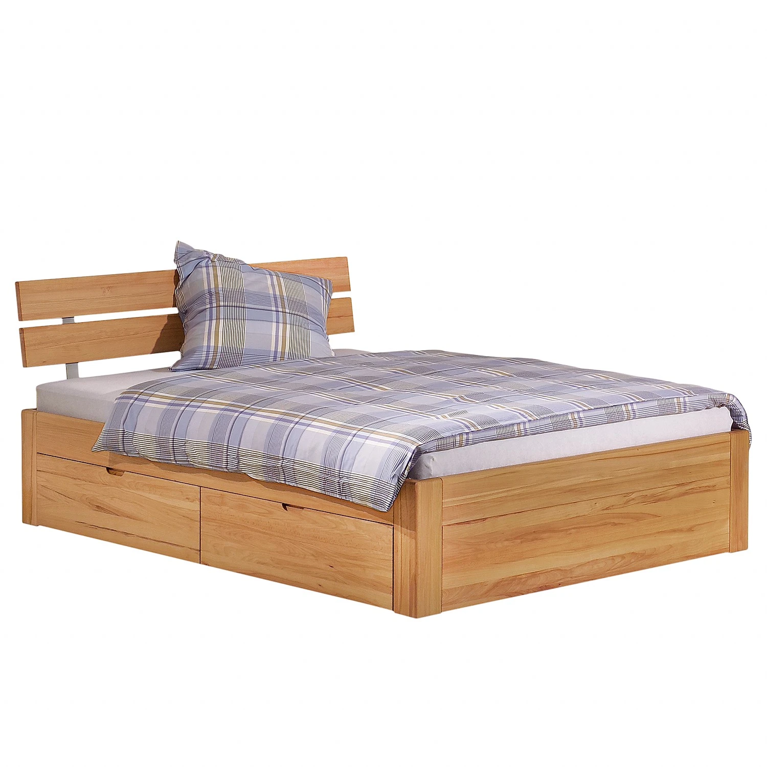 Neue Modular Massivholzbett Parma I - Massivholz Kernbuche - 140 x 200cm 3 Neue Modular Massivholzbett Parma I - Massivholz Kernbuche - 140 x 200cm