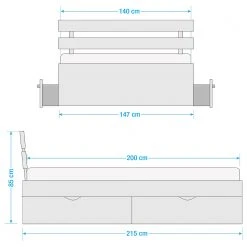 Neue Modular Massivholzbett Parma I - Massivholz Kernbuche - 140 x 200cm 11 Neue Modular Massivholzbett Parma I - Massivholz Kernbuche - 140 x 200cm -Deutschland Betten Verkäufe 2022 1000201464 210830 09025800021 SKETCH DETAILS P000000001000201464 sketch