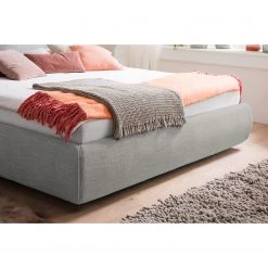 Meise.möbel Polsterbett Atesio - inkl. Kopfteil in Kissenoptik - Lichtgrau -Deutschland Betten Verkäufe 2022 1000206869 201030 11450100051 DETAILS P000000001000206869