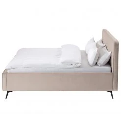 Mørteens Polsterbett Karelia II - Samt Ravi: Beige - 180 x 200cm - Ohne Stauraum -Deutschland Betten Verkäufe 2022 1000208254 200604 17085300005 DETAILS P000000001000208254 2