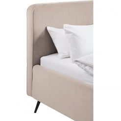 Mørteens Polsterbett Karelia II - Samt Ravi: Beige - 180 x 200cm - Ohne Stauraum -Deutschland Betten Verkäufe 2022 1000208254 200604 17085500006 DETAILS P000000001000208254 2