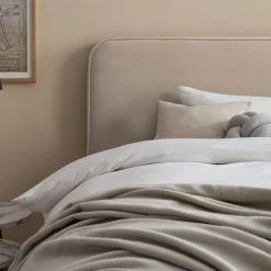 Mørteens Polsterbett Karelia II - Samt Ravi: Beige - 180 x 200cm - Ohne Stauraum -Deutschland Betten Verkäufe 2022 1000208254 200710 17163400083 DETAILS P000000001000208254 2