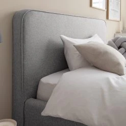 Mørteens Polsterbett Karelia I - Strukturstoff Mali: Grau - 180 x 200cm - Ohne Stauraum -Deutschland Betten Verkäufe 2022 1000208265 200710 17173300121 DETAILS P000000001000208265