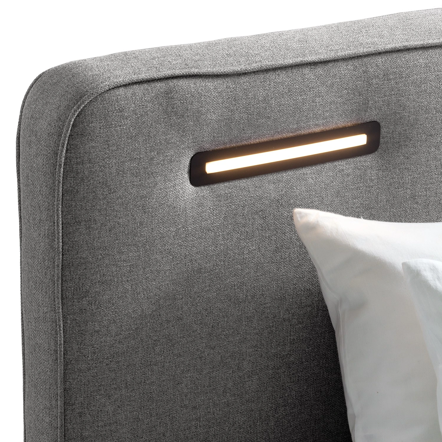 Ars Natura Boxspringbett Woodmore - inkl. Beleuchtung - Grau / Taupe - 120 x 200cm 18 Ars Natura Boxspringbett Woodmore - inkl. Beleuchtung - Grau / Taupe - 120 x 200cm – Bild 16