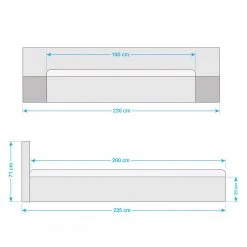 Ars manufacti Massivholzbett Wicklewood -Deutschland Betten Verkäufe 2022 1000210697 200408 14300500010 SKETCH DETAILS P000000001000210697 sketch