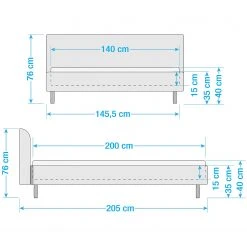Meise.möbel Polsterbett Hip Hop -Deutschland Betten Verkäufe 2022 1000213915 200514 14300900033 SKETCH DETAILS P000000001000213915 sketch