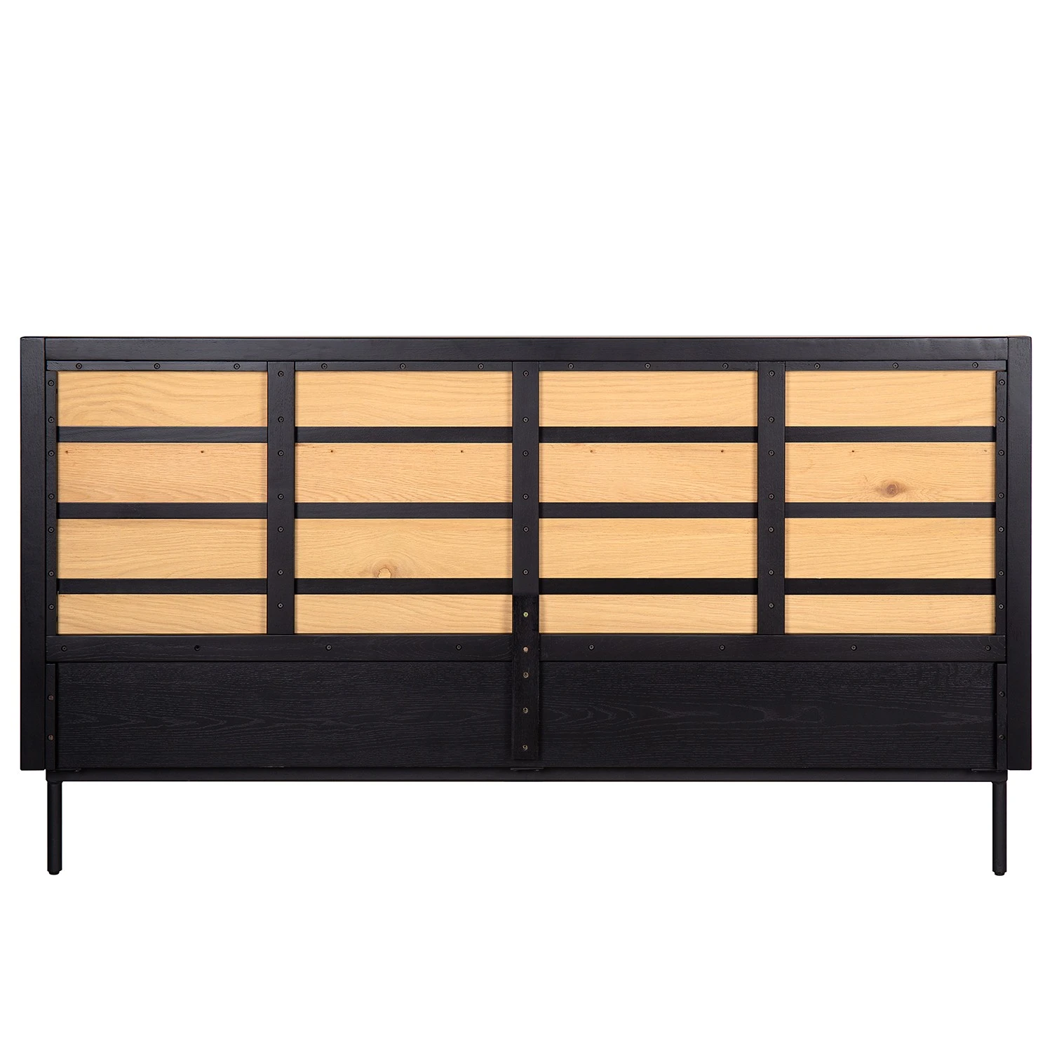 Studio Copenhagen Bettgestell Xavi - Echtholzfurnier - Eiche / Eiche Schwarz 10 Studio Copenhagen Bettgestell Xavi - Echtholzfurnier - Eiche / Eiche Schwarz – Bild 8