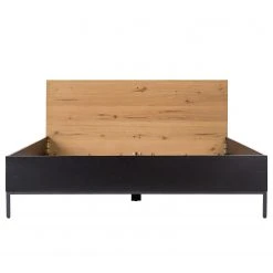 Studio Copenhagen Bettgestell Flox - Echtholzfurnier - Eiche / Schwarz -Deutschland Betten Verkäufe 2022 1000218129 210729 12121800005 DETAILS P000000001000218129