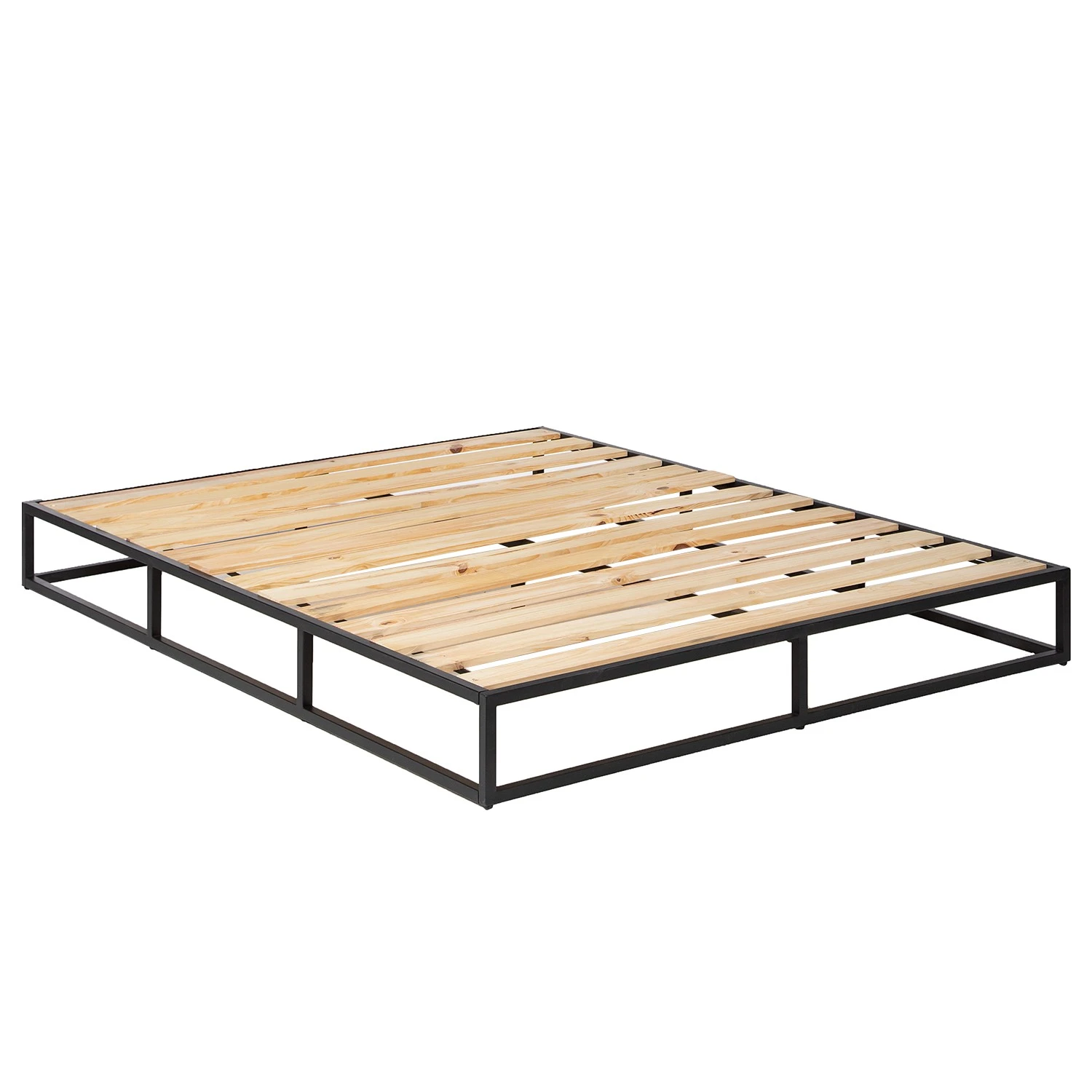 Metallbett Smood - 140 x 200cm - Ohne Kopfteil 10 Metallbett Smood - 140 x 200cm - Ohne Kopfteil – Bild 8