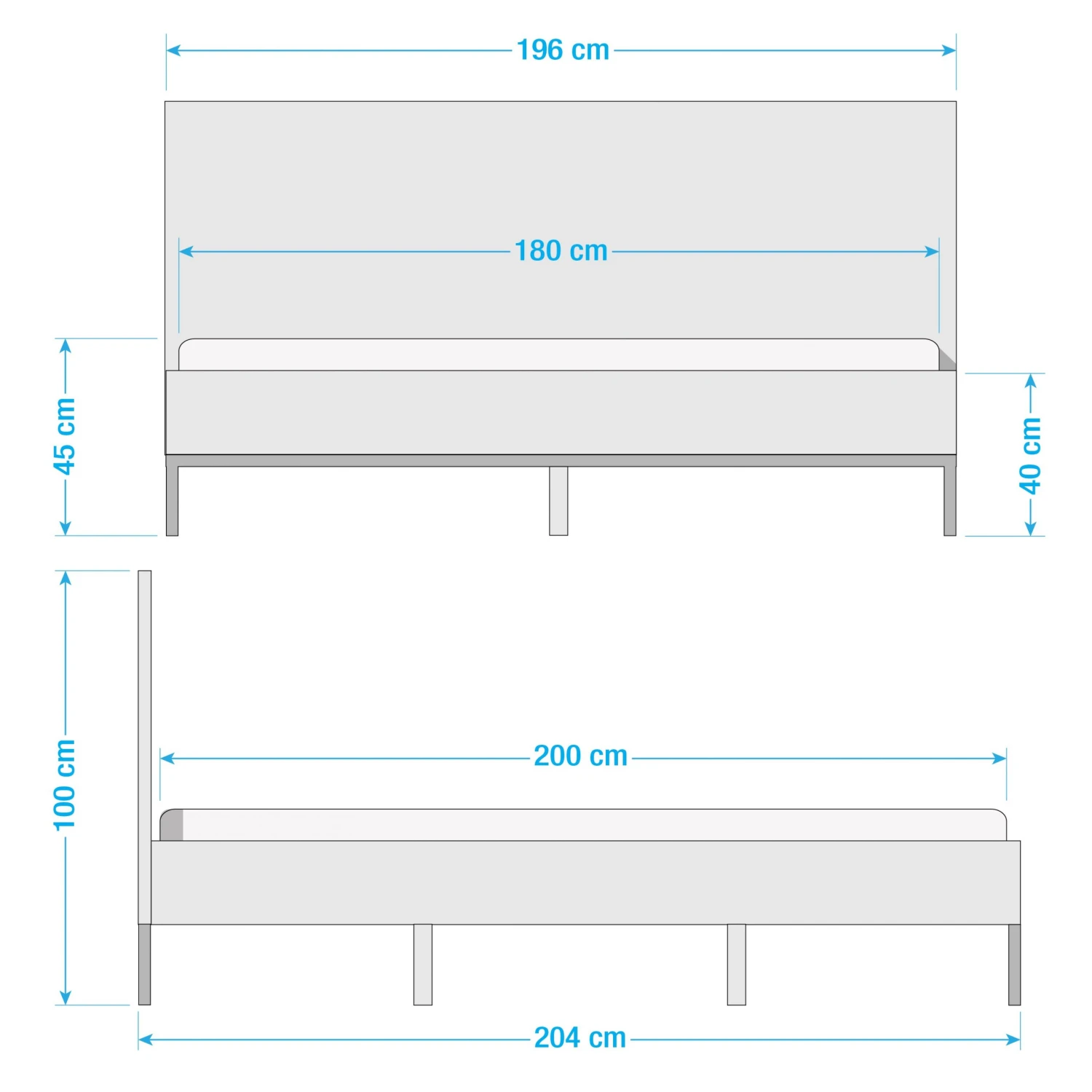Ars manufacti Massivholzbett Loga - Akazie massiv / Eisen - Akazie Braun / Gold - 180 x 200cm 9 Ars manufacti Massivholzbett Loga - Akazie massiv / Eisen - Akazie Braun / Gold - 180 x 200cm – Bild 7
