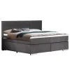 Cotta Boxspringbett Wellton - Dunkelgrau - 180 x 200cm