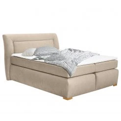 Loftscape Boxspringbett Mayville - Beige - 160 x 200cm