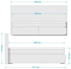 Loftscape Boxspringbett Bryant Township - Grau 15 Loftscape Boxspringbett Bryant Township - Grau -Deutschland Betten Verkäufe 2022 1000229629 210727 11310000002 SKETCH DETAILS P000000001000229629 sketch