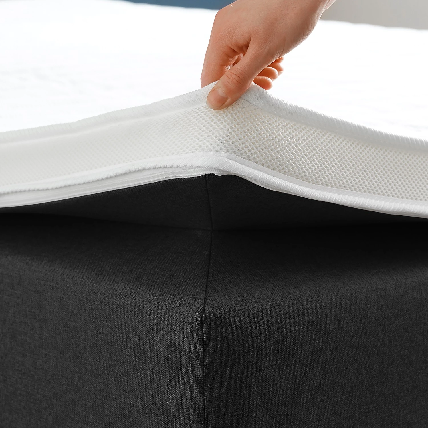 Loftscape Boxspringbett Swanston - Dunkelgrau - 180 x 200cm 9 Loftscape Boxspringbett Swanston - Dunkelgrau - 180 x 200cm – Bild 7