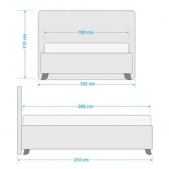 Polsterbett Trotwood -Deutschland Betten Verkäufe 2022 1000230523 210720 07505600001 SKETCH DETAILS P000000001000230523 sketch